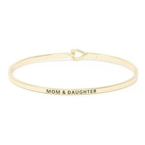 MOM & DAUGHTER MESSAGE BRACELET